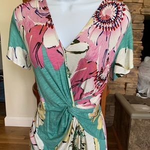 Anthropologie Deletta Azores Flutter in Mint XS